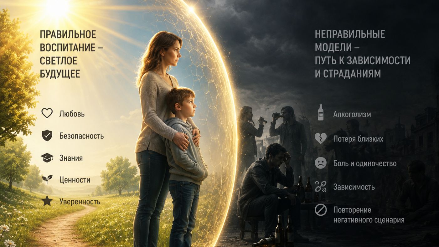 С какой мамой дети растут ТРЕЗВЫМИ и счастливыми.