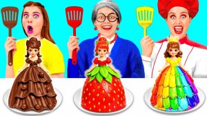 Кулинарный Челлендж# Я против Бабушки # Потрясающие Рецепты с Едой от DuKoDu Challenge