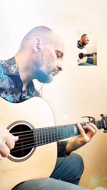 Фрагмент пьесы для гитары - Guitar piece fragment смотреть онлайн