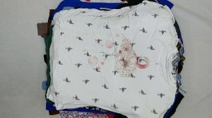 44718 Футболки женские, 4пак, T SHIRT WOMAN, секонд (extra) оптом
