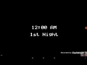 Фнаф 1 Game over