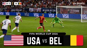 США — Бельгия | FIFA World Cup 2026 Simulation | FC26 Gameplay