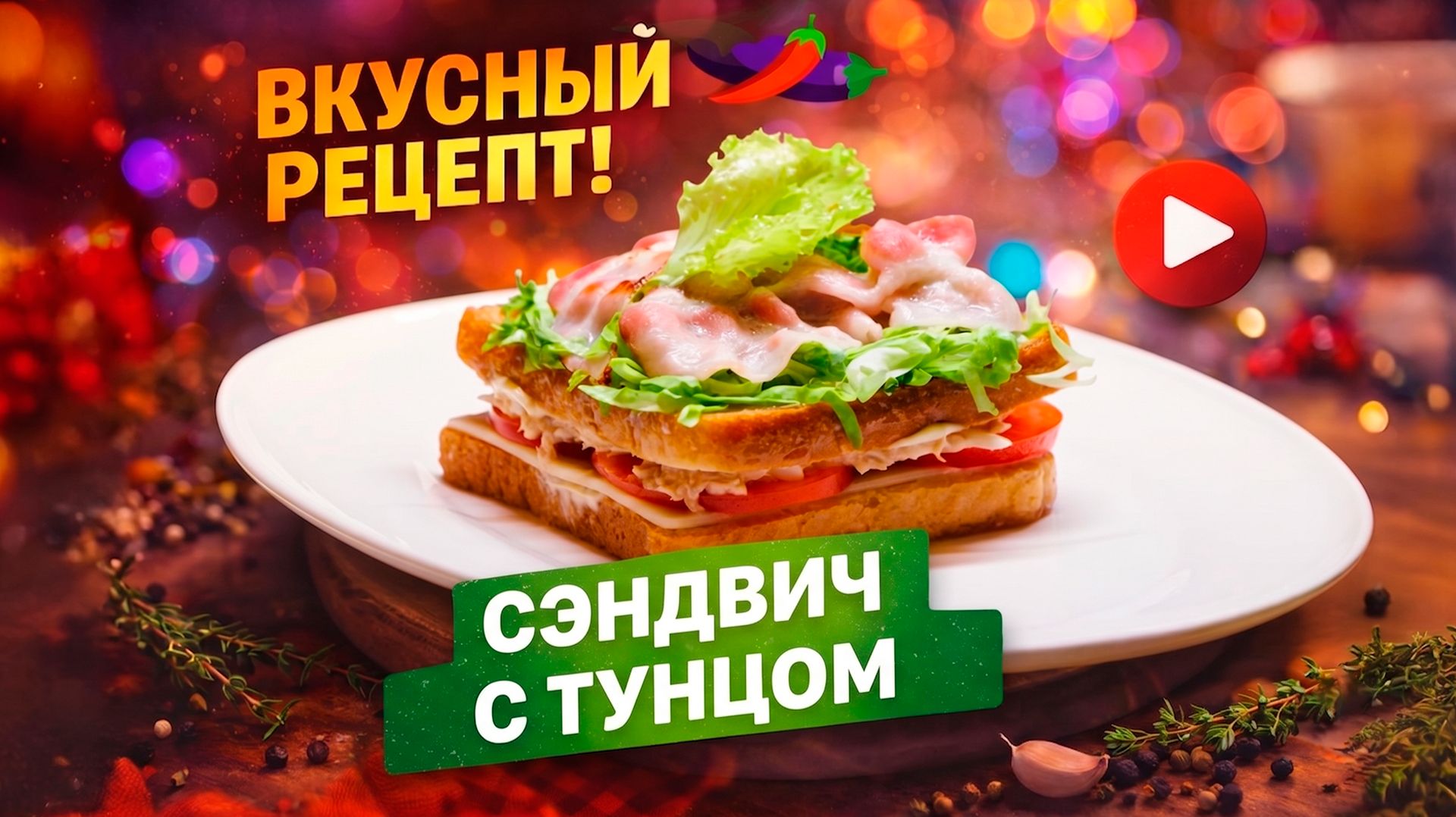 Сочный сэндвич с тунцом – быстро, вкусно, без лишних хлопот смотреть онлайн