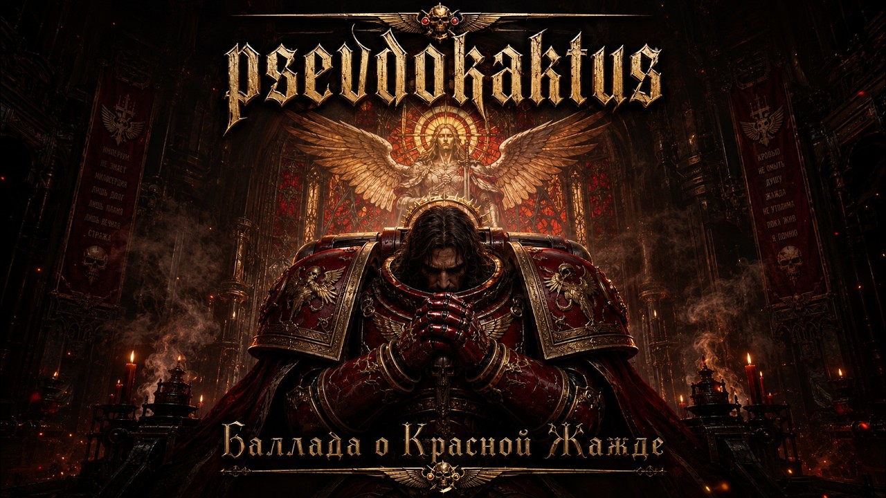 Баллада о Красной Жажде — молитва Кровавого Ангела | Warhammer 40K AI Music смотреть онлайн
