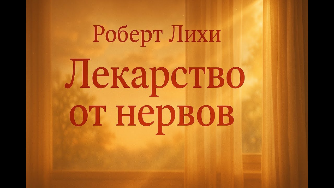 Аудио книга «Лекарство от нервов» — Роберт Лихи | Пересказ и Ключевые моменты