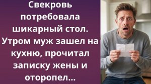 Уволилась с должности семейной прислуги | Истории из жизни