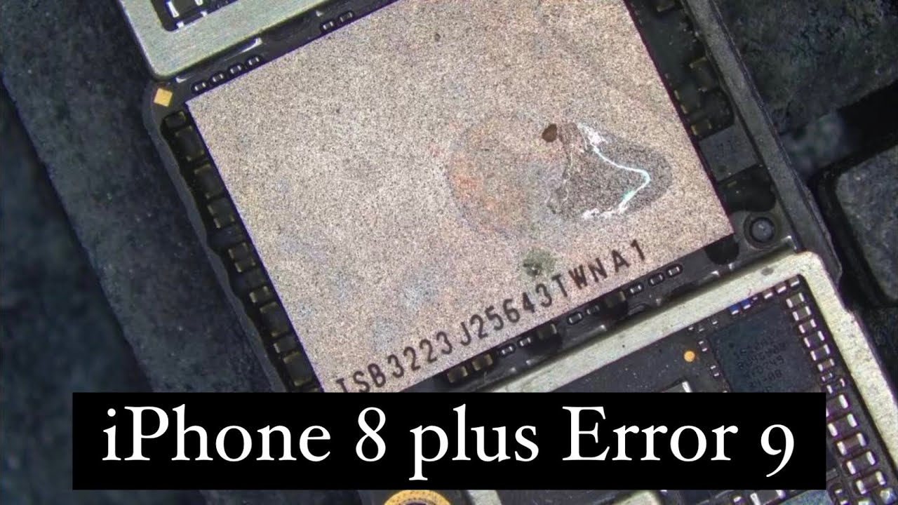 iPhone 8 Plus перезагружается на яблоке. Ошибка 9 смотреть онлайн