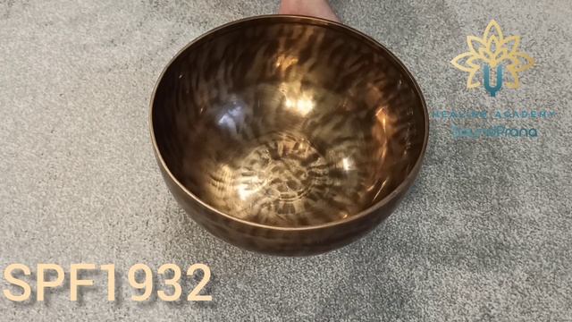 SPF1932 Тибетская поющая чаша ручной работы