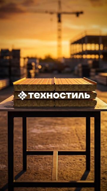 ТЕХНОСТИЛЬ — производим и поставляем сэндвич-панели под Ваши задачи 🤝