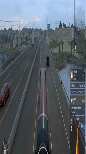 Американ Трак Cимулятор | American Truck Simulator Радио и дождик Релакс