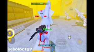Играю с конфигом от SOLO #кфг  #конфиг  #пабг  #пабгмобайл  #pubgmobile