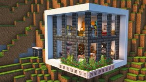 МАЙНКРАФТ Как построить современный горный дом - Minecraft новые видео