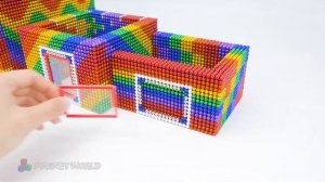 Как сделать радужную игровую площадку на улице бассейн с ватными шариками и радужная горка