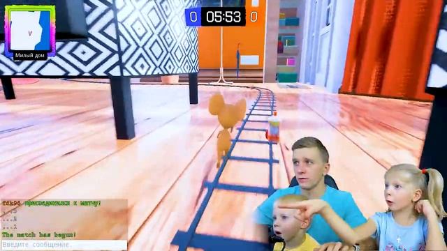 Играем в КОШКИ МЫШКИ или ПРИКЛЮЧЕНИЯ Мышат и Котят Для Детей от FFGTV смотреть онлайн