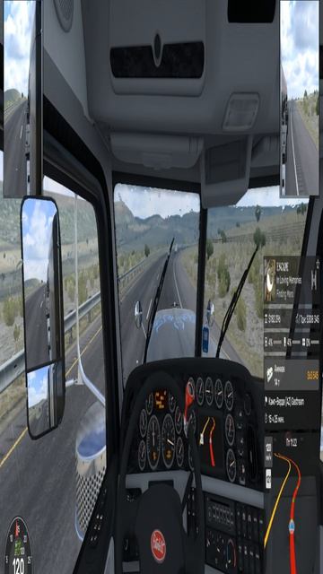 Американ Трак Cимулятор | American Truck Simulator везу бочку под дождем