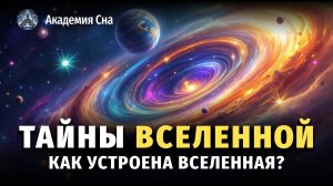 ✨ Тайны Вселенной: от Большого взрыва до нашего сознания 🌙 Лекция для сна