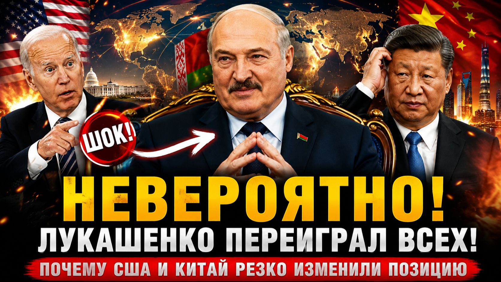 НЕВЕРОЯТНО! Лукашенко Переиграл Всех Почему США И Китай Резко Изменили Позицию смотреть онлайн