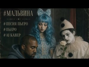 🎭🌙💔 Kanye West — Malvina (Песня Пьеро) Full New English Version AI Cover #ai #music #fyp #ПесняПьеро