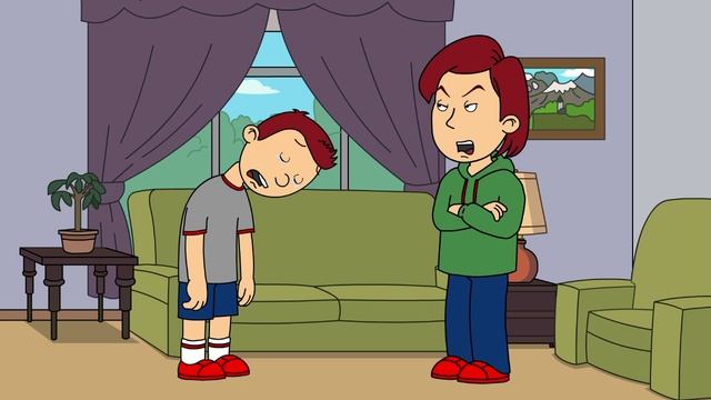 Classic Caillou Gets Homeschooled