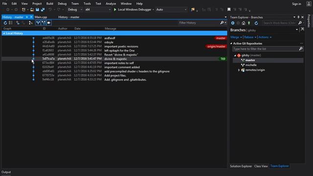 #29 С++ для начинающих. Программирование игр - Git в Visual Studio. Урок 15 смотреть онлайн