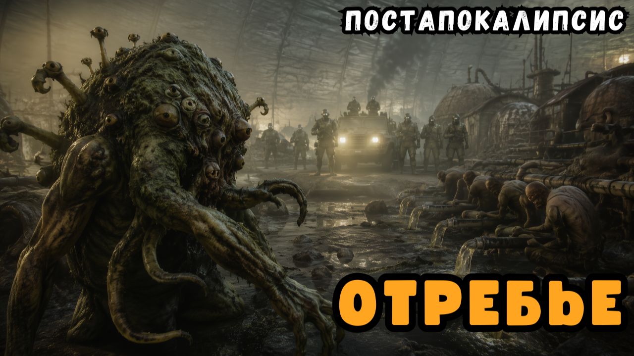 АУДИОКНИГА ПОЛНАЯ: ОТРЕБЬЕ. ПОСТАПОКАЛИПСИС