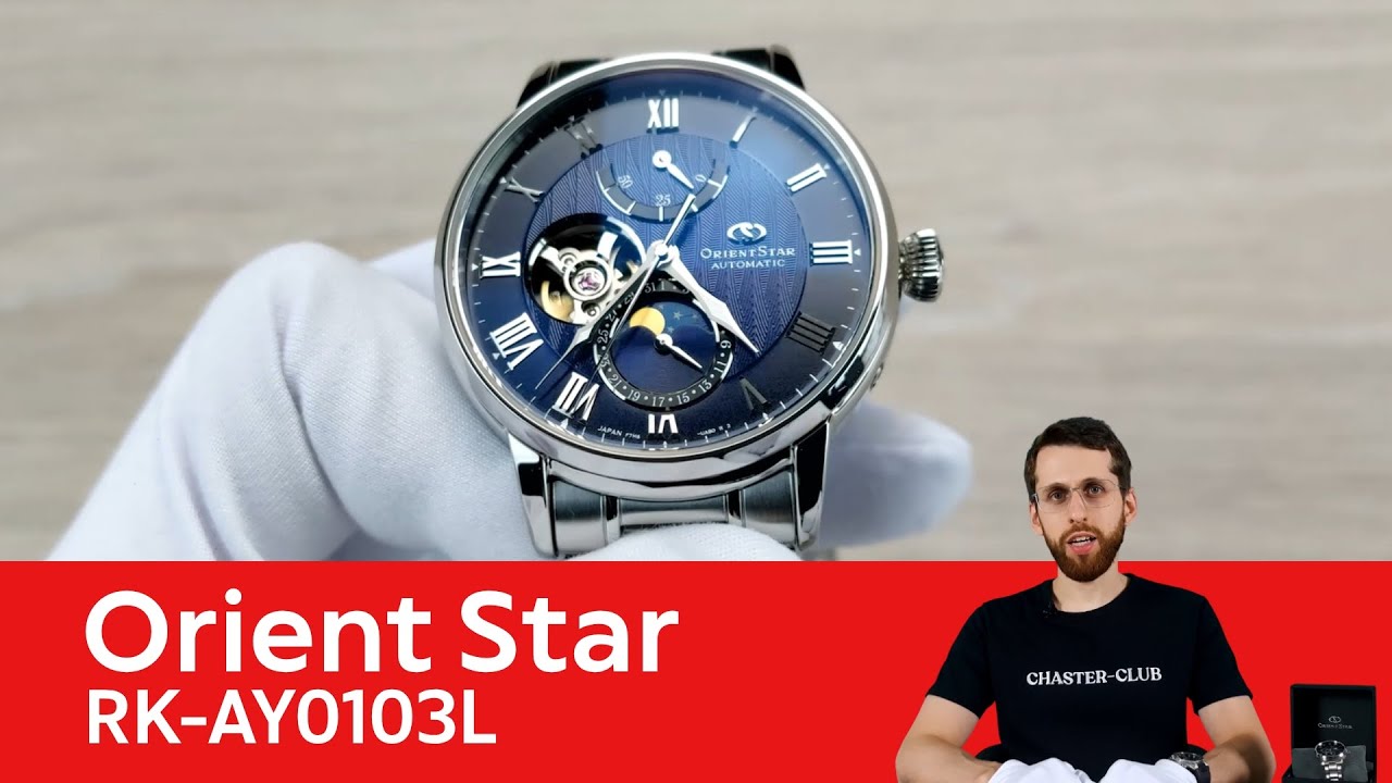 Волны и Луна / Orient Star RK-AY0103L смотреть онлайн