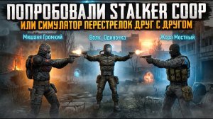 STALKER COOP или СИМУЛЯТОР ПЕРЕСТРЕЛОК ДРУГ С ДРУГОМ | STALKER Highlights #3