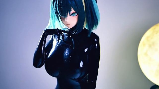 Kigurumi Mask Changed My Entire Look… #cosplay #nefer #kigurumi #latex #blackcat смотреть онлайн