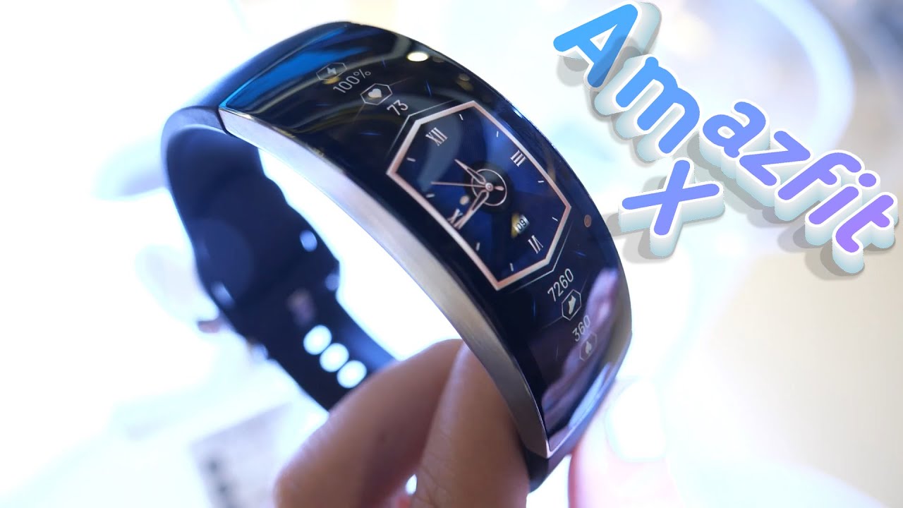Amazfit X - МЕГА часы с изогнутым экраном.ВСЕ В ШОКЕ! смотреть онлайн