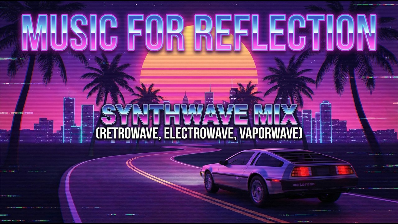 Music for reflection - Synthwave Mix (Retrowave, Electrowave, Vaporwave) смотреть онлайн