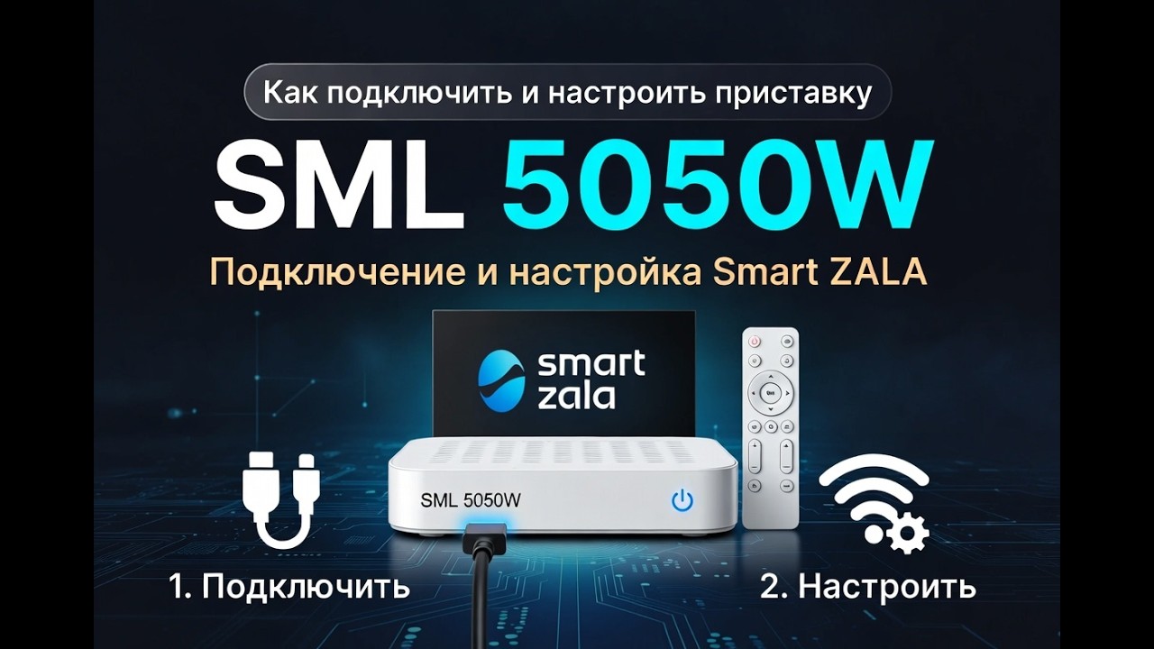 SML 5050W для Smart ZALA от Белтелекома — Полный обзор и настройка смотреть онлайн