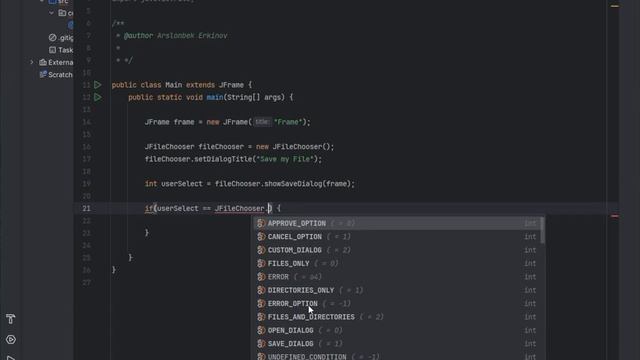 How to Create a JFileChooser Save Dialog in Java смотреть онлайн