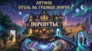 Буктрейлер литмоба «Отель на границе миров» / Эксклюзивно на Литнет с 10 июля