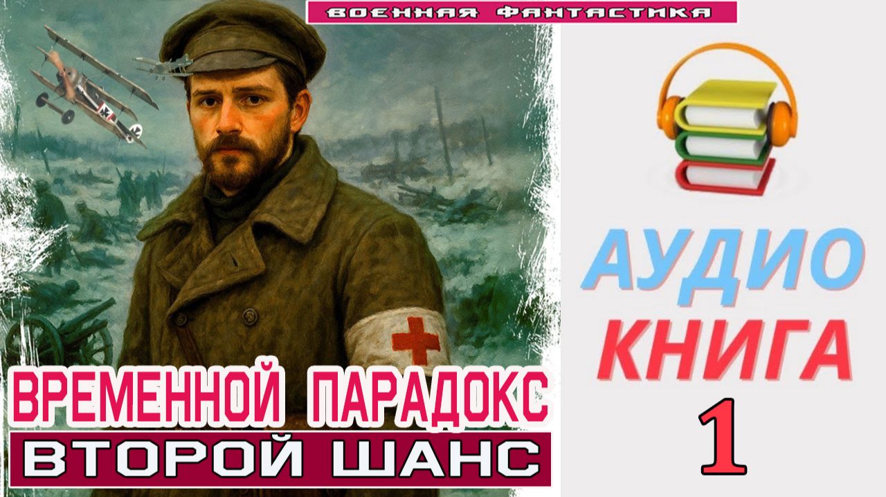 #Аудиокнига. «ВРЕМЕННОЙ ПАРАДОКС -1! Второй шанс». КНИГА 1. #Попаданцы#БоеваяФантастика