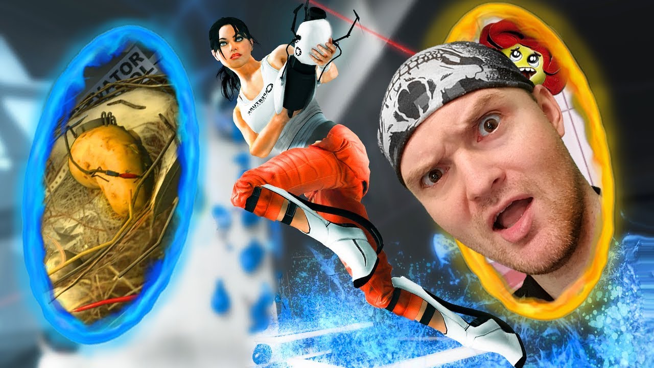 СИНИЙ ПОПРЫГЕЛЬ ► Portal 2 |4| смотреть онлайн
