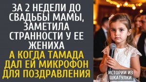 Истории из жизни За 2 недели до свадьбы мамы, заметила странности у ее жениха… А когда тамада…