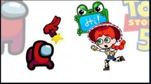 АМОНГ АС БОРЕТСЯ С ИСТОРИЯ ИГРУШЕК 5 И ПЛАНШЕТОМ ЖАБОЙ!