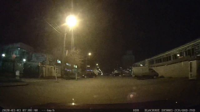 Видеорегистратор BLACKVUE DR900S-2CH 4K - ночное видео с задней камеры смотреть онлайн