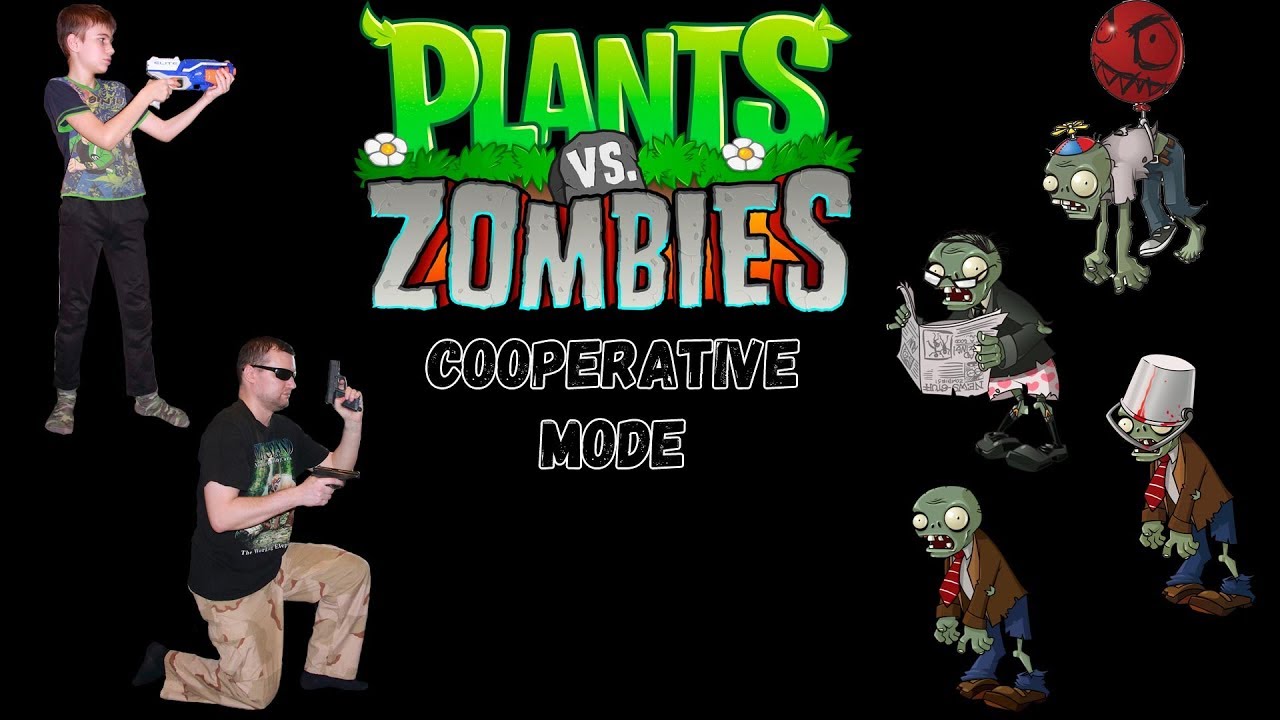 Plants vs Zombies Coop Mode - Растения против зомби кооп вдвоем (кооператив) [Playstation 3] смотреть онлайн