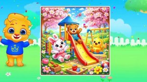 Детский развивающий мультфильм, пазлы, головоломка
