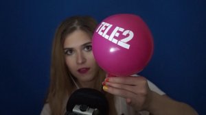 ASMR 🎈надуваю шарики air release balls