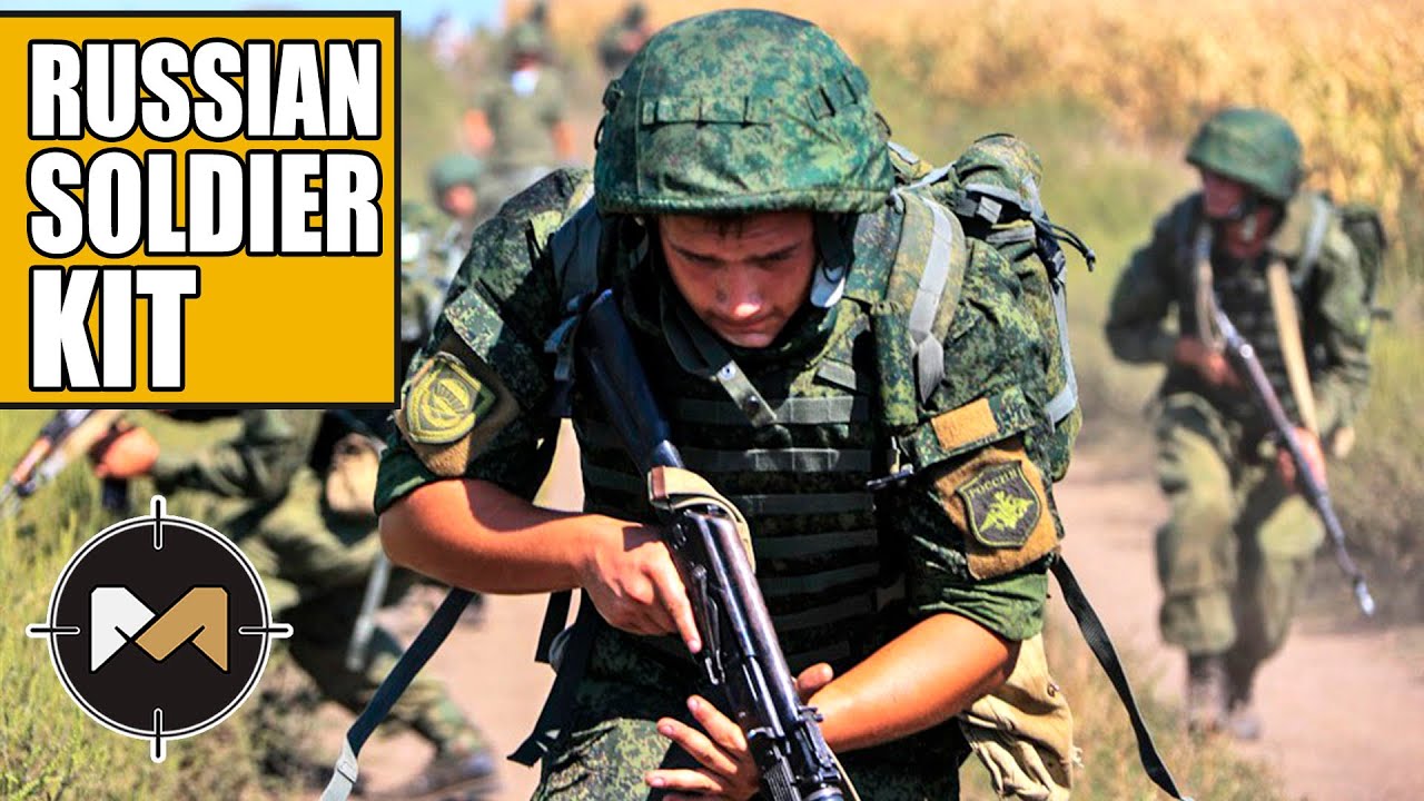 RUSSIAN SOLDIER KIT. Снаряжение российского солдата для страйкбола смотреть онлайн