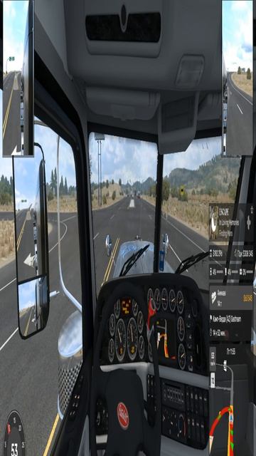 Тащу огромную бочку в American Truck Simulator! 🚛💨