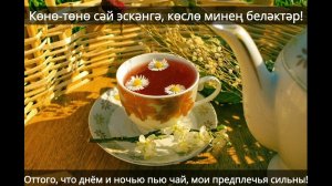 Алтынай Валитов - Башкорт сэй эсе /Башкир пьёт чай (перевод с субтитрами