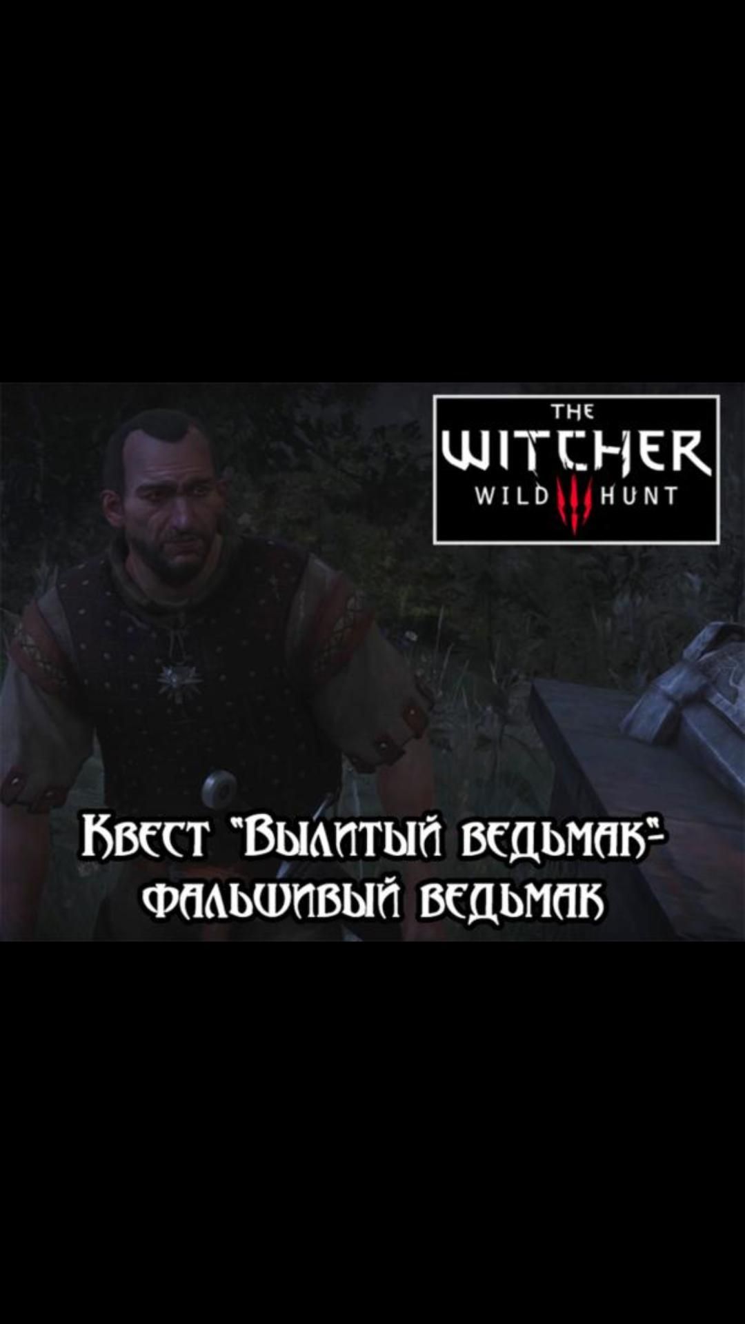 Фальшивый ведьмак- квест "Вылитый ведьмак" | #witcher3 #games #rpg