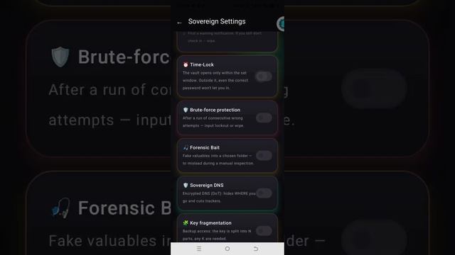 🜂 СУВЕРЕН - СИСТЕМНЫЙ КОМПЛЕКС ЗАЩИТЫ ЛИЧНЫХ ДАННЫХ В СМАРТФОНЕ смотреть онлайн
