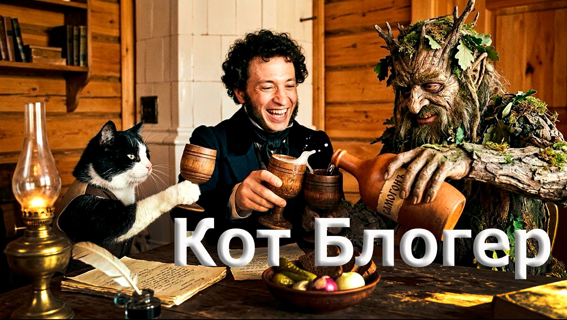 Кот Ученый Блогер