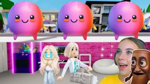СТРОЮ БУНКЕР, ЧТОБЫ ЗАЩИТИТЬ МАЛЫША АЛЁНУ ОТ DUMPLINGS в ROBLOX!