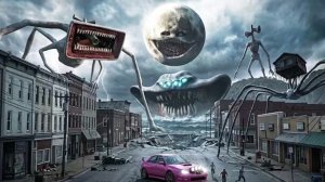 😱 MEGAHORN, HOUSE HEAD и MOON WAKE UP разрушили мой город!