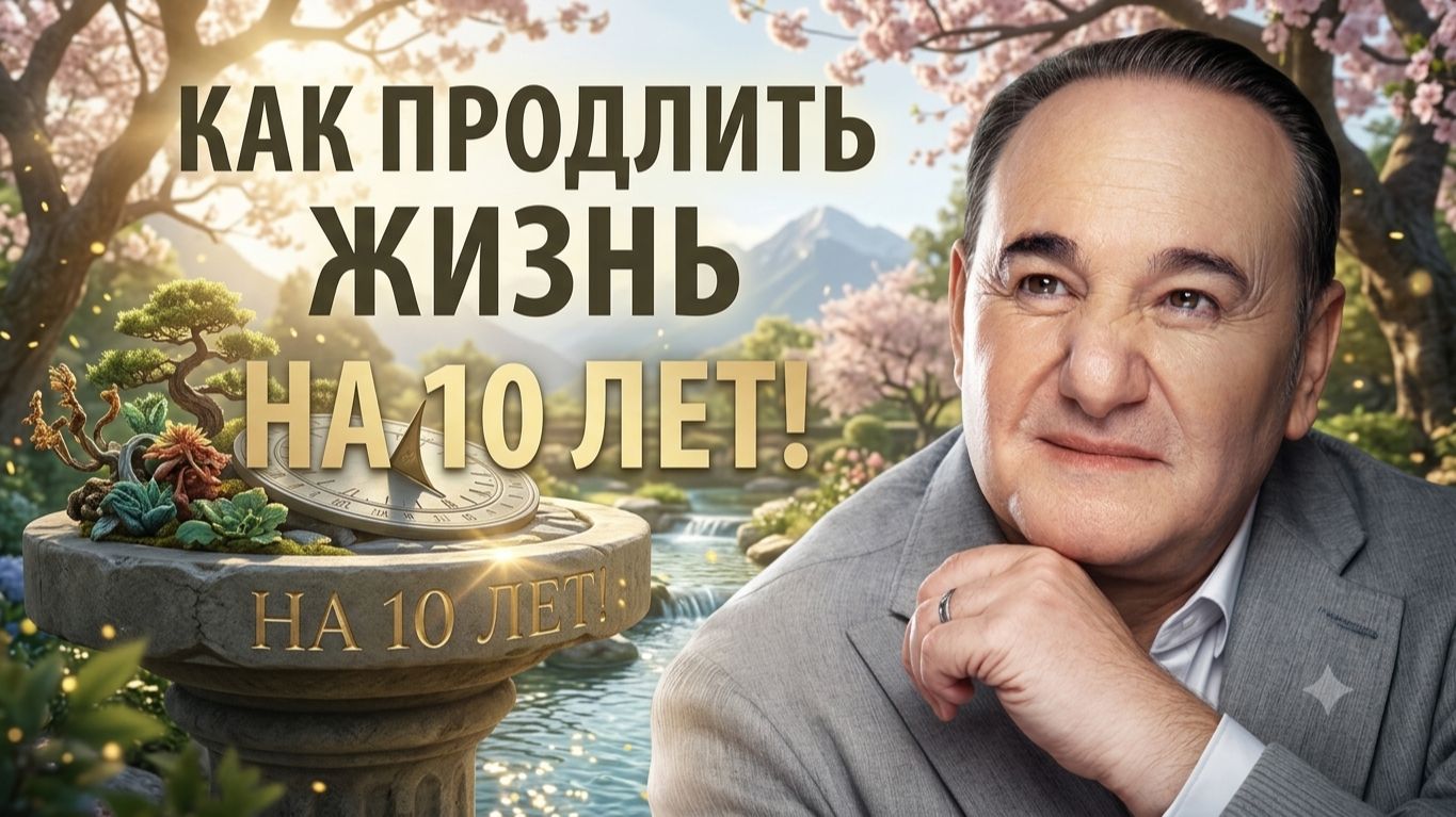 Секрет долголетия | Как продлить жизнь на 10 лет